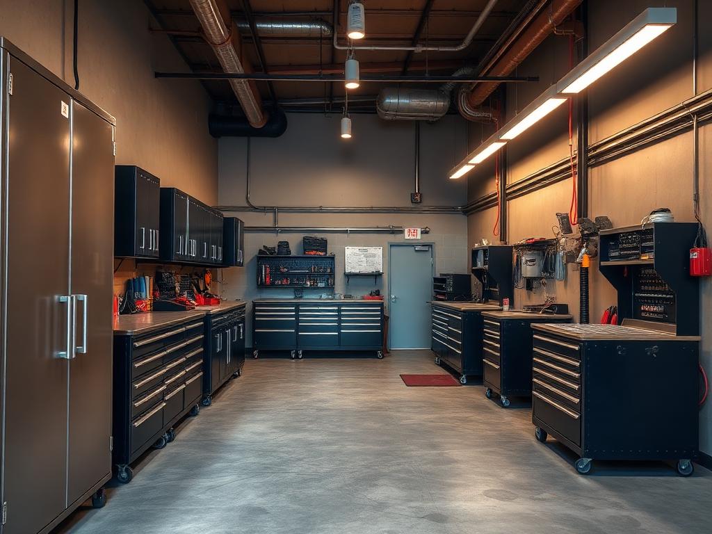 Manufacturing assembly — Work Benches